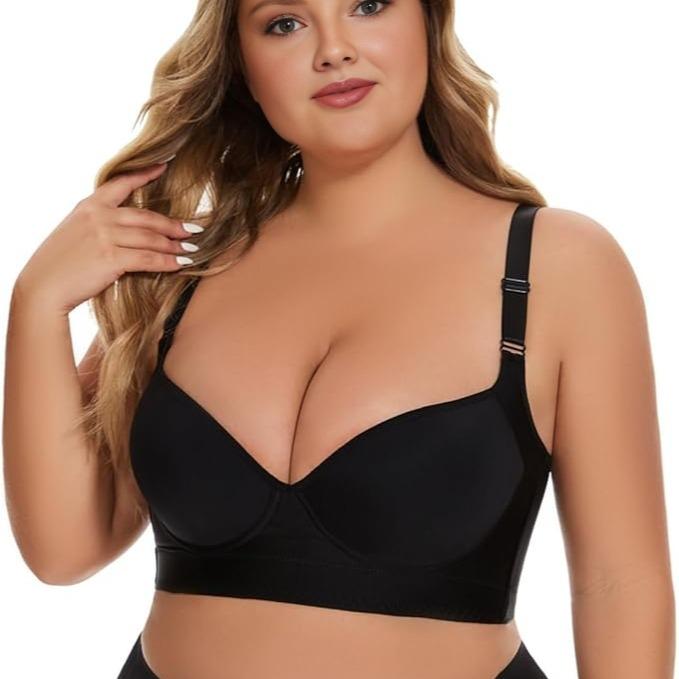plus size girls' bra, comfortable, slimming and anti-sagging!